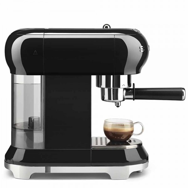 Cafetera Espresso Manual Negra Smeg Cafetera Espresso Manual Negra Smeg en Cafés La Mexicana