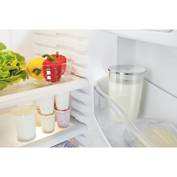 Recipiente De Leche De Cristal Jura en Cafés La Mexicana