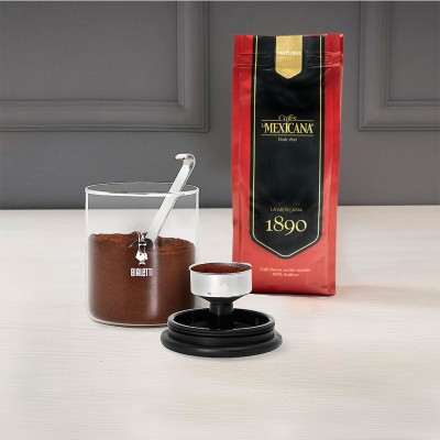 Bote Hermético Con Dispensador Bialetti Bote Hermético Con Dispensador Bialetti en Cafés La Mexicana