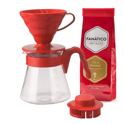 Pack Navidad V60 en Cafés La Mexicana