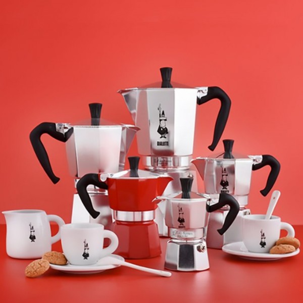 Cafetera Italiana Moka Aluminio 9 Tazas Bialetti en Cafés La Mexicana