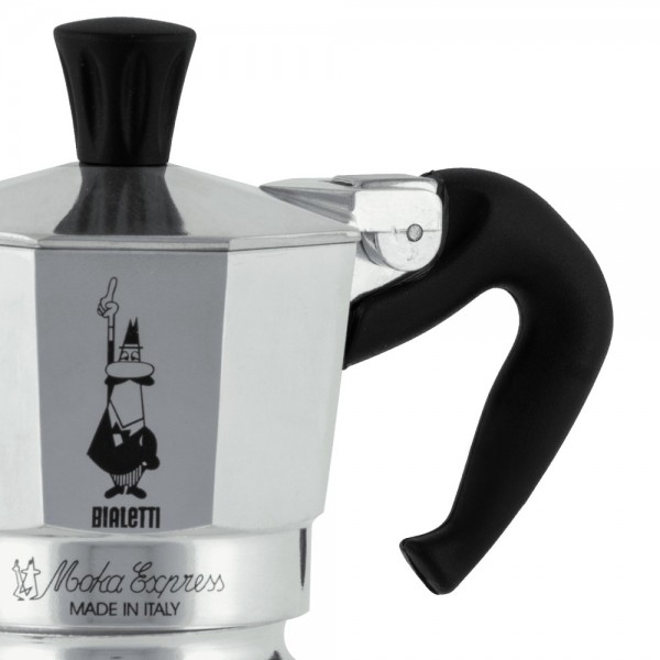 TOP 6 Tz Blanca - TOP MOKA - Cafetera Italiana de aluminio