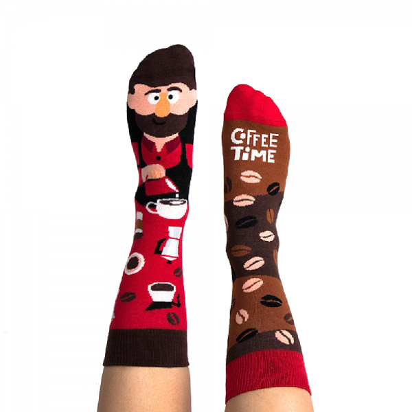 Calcetines Barista Coffee Time Calcetines Barista Coffee Time en Cafés La Mexicana
