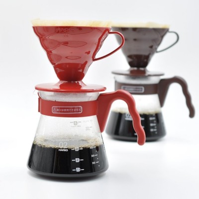 Cafetera V60 02 Coffee Server Set Roja Hario Cafetera V60 02 Coffee Server Set Roja Hario en Cafés La Mexicana