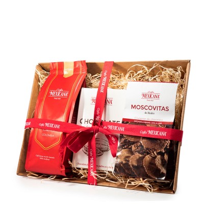 Cesta Gourmet "Pasión por el chocolate" en Cafés La Mexicana