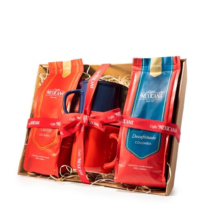 Cesta Gourmet "Café para dos" en Cafés La Mexicana