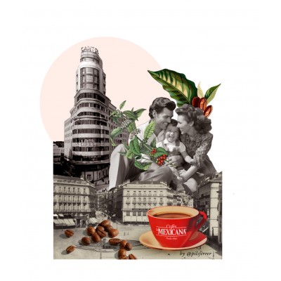 Bolsa Tote Bag by Pils Ferrer en Cafés La Mexicana