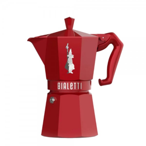 Cafetera italiana Moka Exclusive 6 Tazas Rojo Bialetti Cafetera italiana Moka Exclusive 6 Tazas Rojo Bialetti en Cafés La Mexicana
