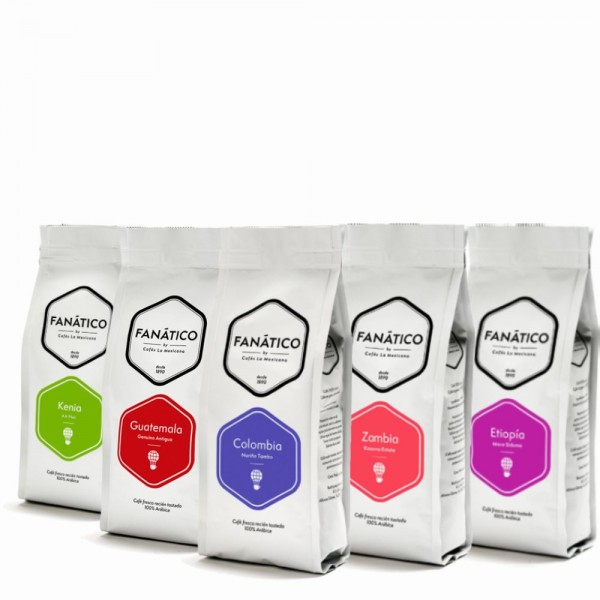 Pack Café Degustación "Mundo del café"