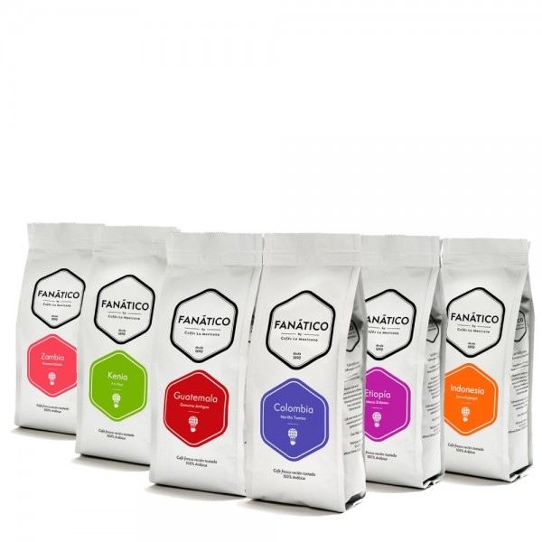 Pack Café Degustación "Mundo del café".