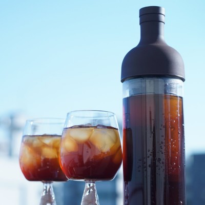 Botella Con Filtro Para Cold Brew Beige Hario en Cafés La Mexicana