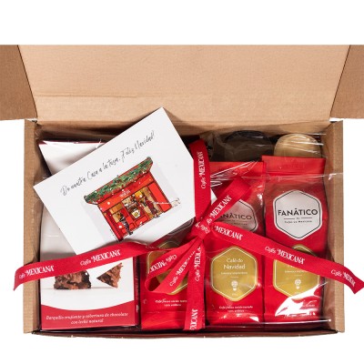 Caja Premium Navidad en Cafés La Mexicana