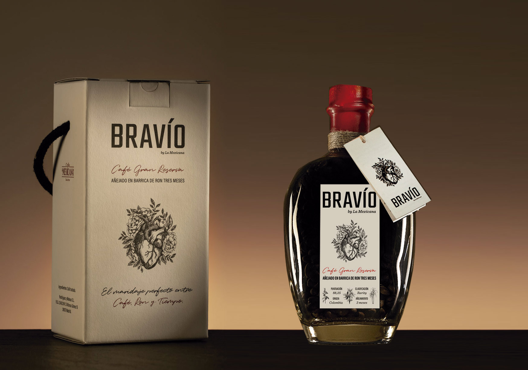 Bravío. Café Ron y Tiempo