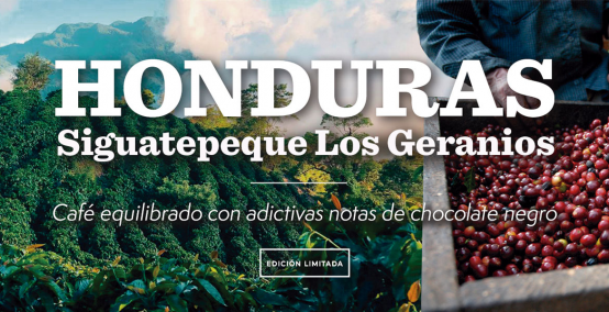 Nuevo Café de Honduras Siguatepeque Los Geranios