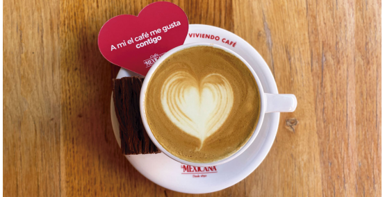 A mi el café me gusta CONTIGO