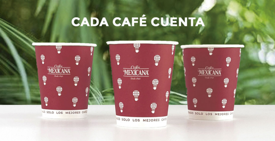 Vasos take away 100% biodegradables