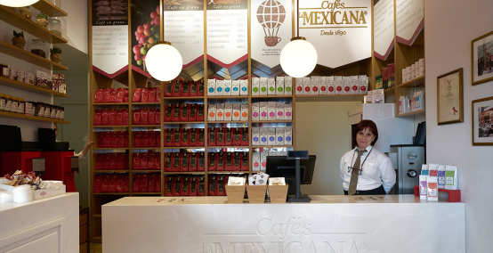 Tienda especializada de café