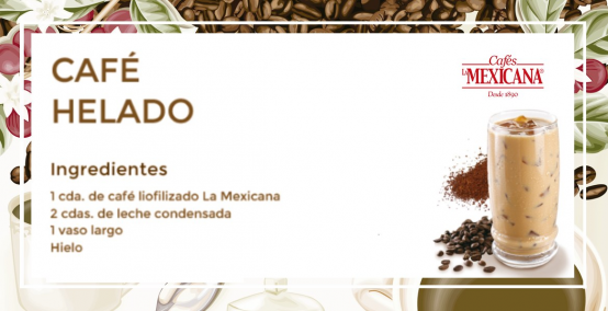 Café helado La Mexicana