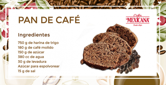 RECETA: Pan de café