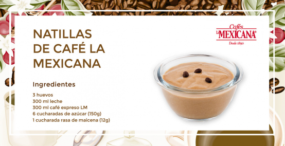 Natillas de café
