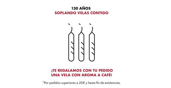 130 años soplando velas contigo