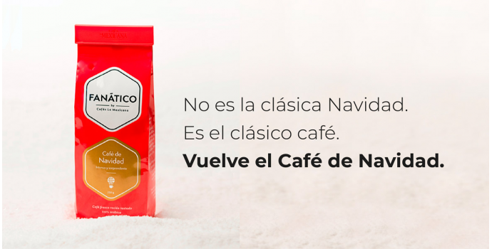 No es la clásica NAVIDAD. Es el clásico CAFÉ.