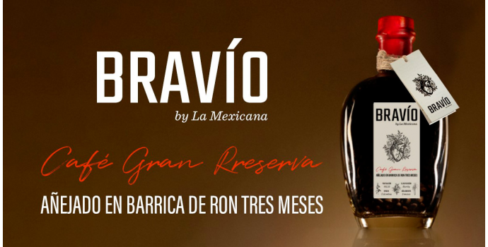 Bravío. Nuevo Café Rarity Añejado en Barrica de Ron