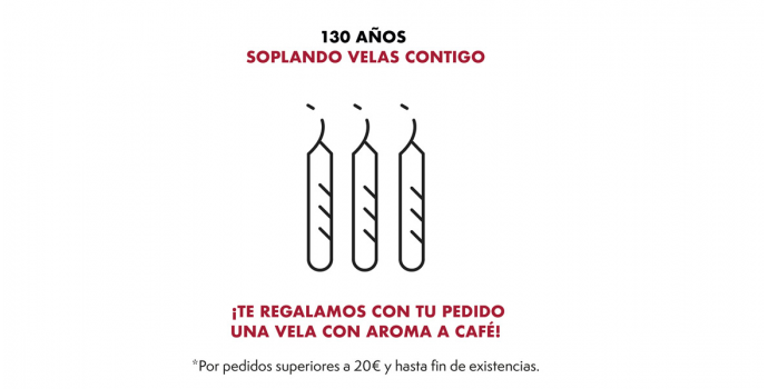 130 años soplando velas contigo