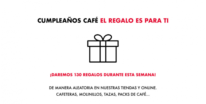 Cumpleaños café: el regalo es para ti
