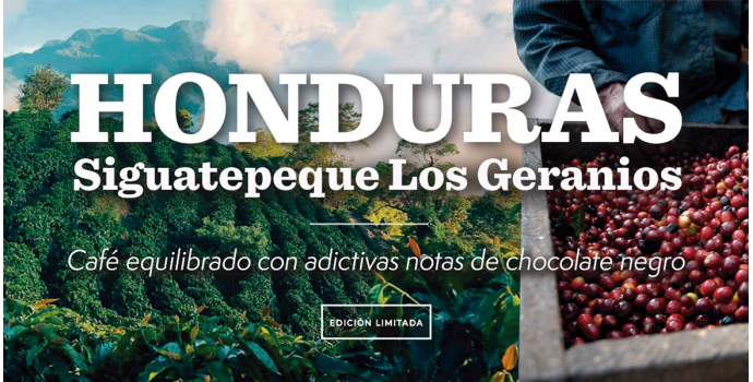 Nuevo Café de Honduras Siguatepeque Los Geranios