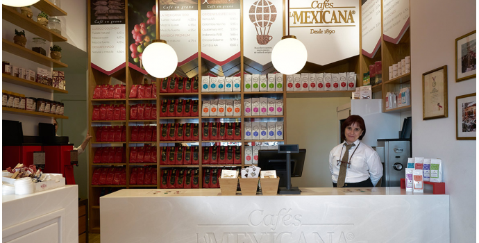 Tienda especializada de café