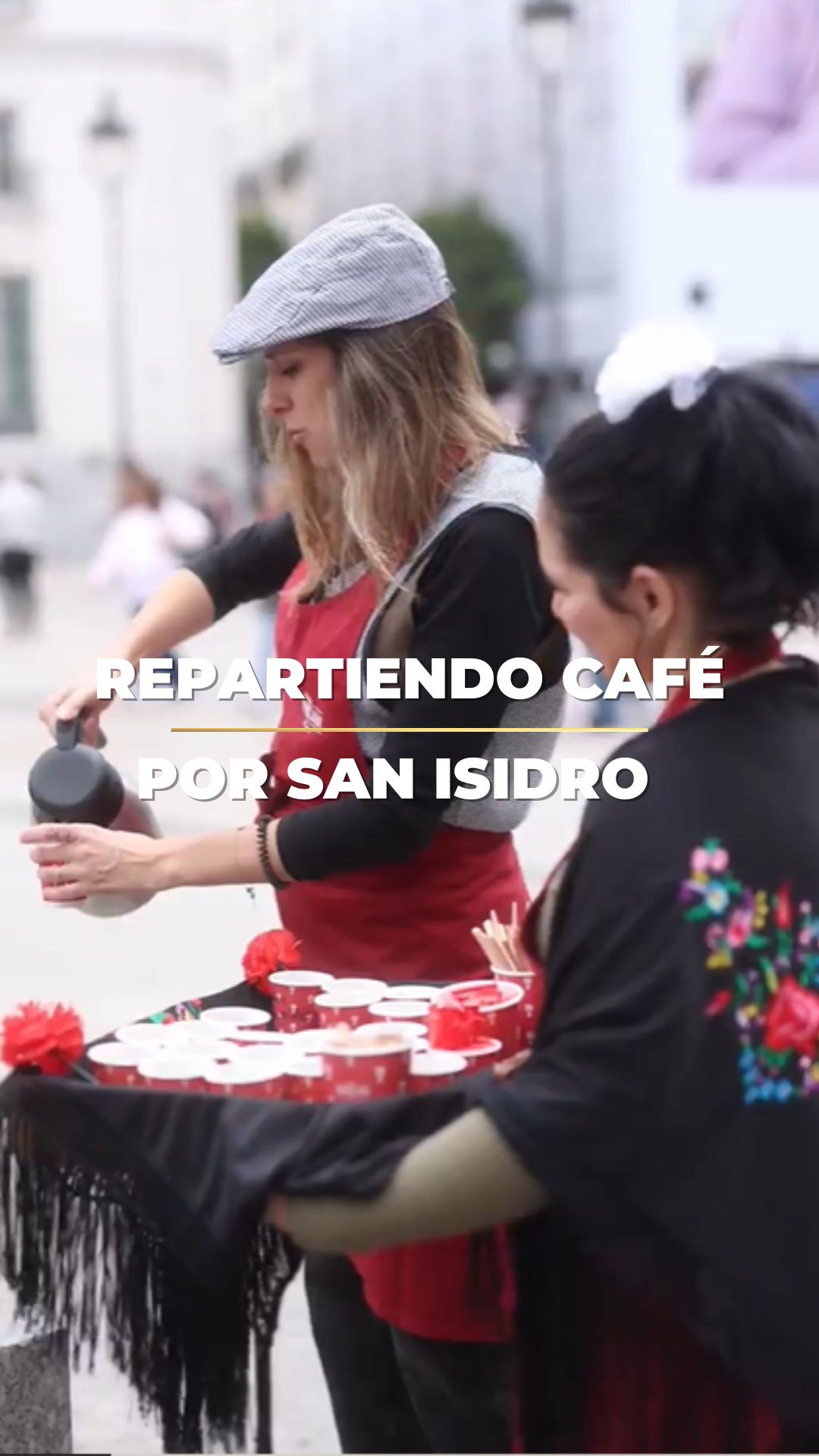 Repartiendo café